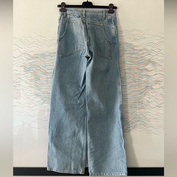 Eckhaus Latta Wide Leg Jeans SZ 25 - Picture 9 of 12